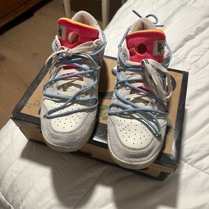 Nike dunks off white lot 38 size 11